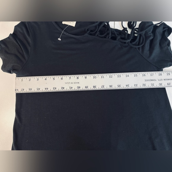 Line Up Tie Should Top Black SZ MEDIUM NWT - Picture 6 of 11